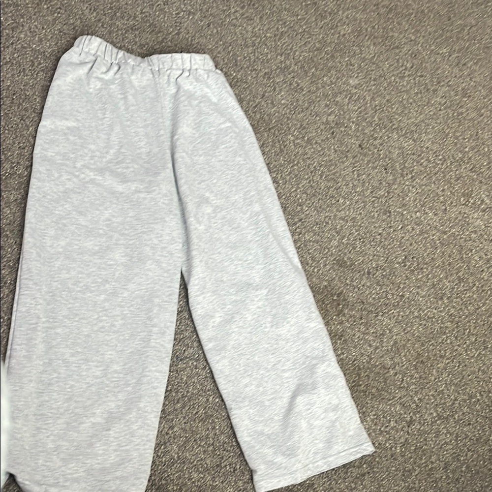 Light Gray Relaxed Fit Pants